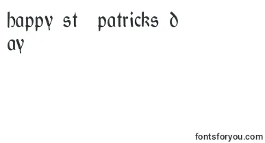 GaeliccondensedRegular font – St Patricks Day Fonts